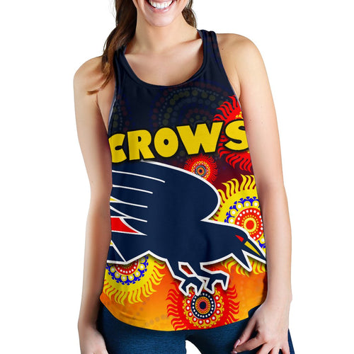 Adelaide Crows Special Style Women's Racerback Tank - Vibe Hoodie