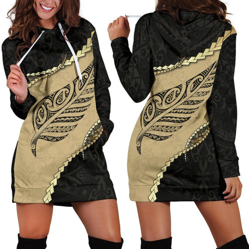 paua-shell-maori-silver-fern-womens-hoodie-dress