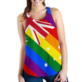 Racerback Tank - Aus Flag Tank Top Lgbt Color - Women - Vibe Hoodie