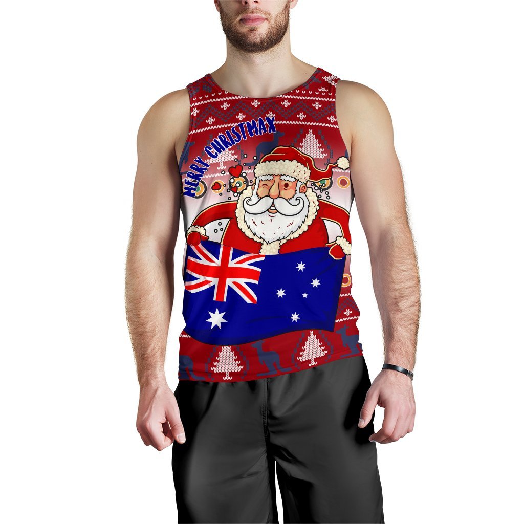 christmas-mens-tank-top-australia-santa-claus-hold-the-flag-red