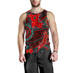 mens-tank-top-aboriginal-animal-dot-acrylic-paint