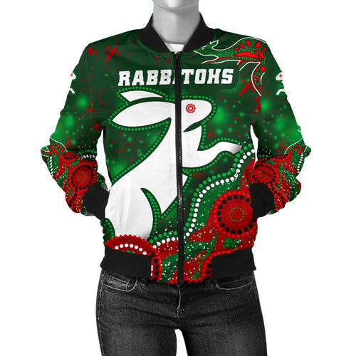 custom-personalised-rabbitohs-womens-bomber-jacket-magic-style