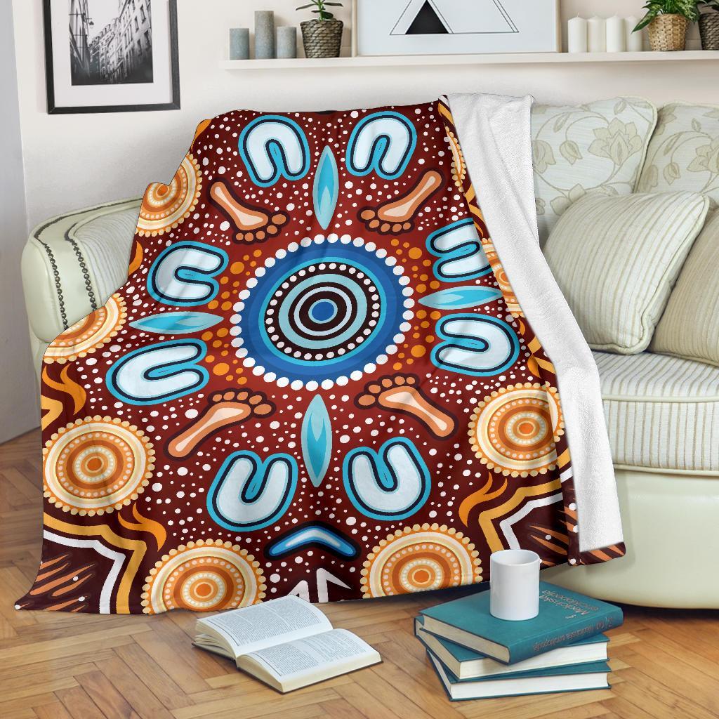 premium-blanket-indigenous-circle-dot-painting-ver02