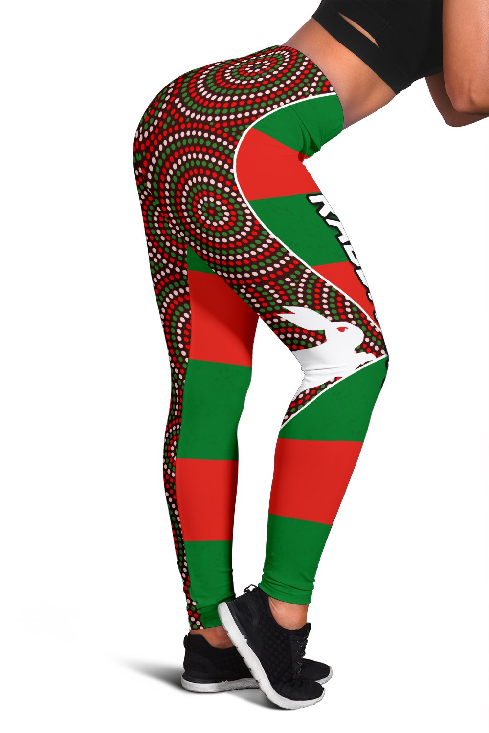 rabbitohs-womens-leggings