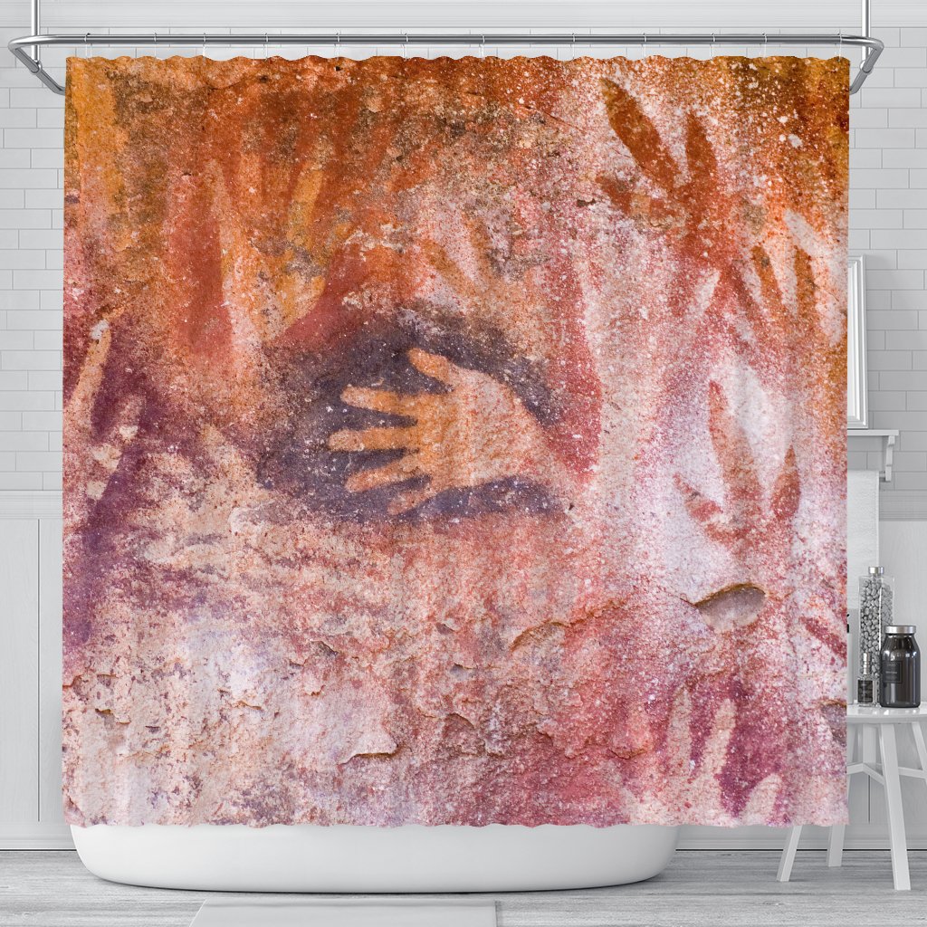 aboriginal-shower-curtain-aboriginal-hand-art