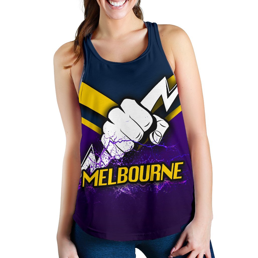 Melbourne Women's Racerback Tank Thunder - Vibe Hoodie