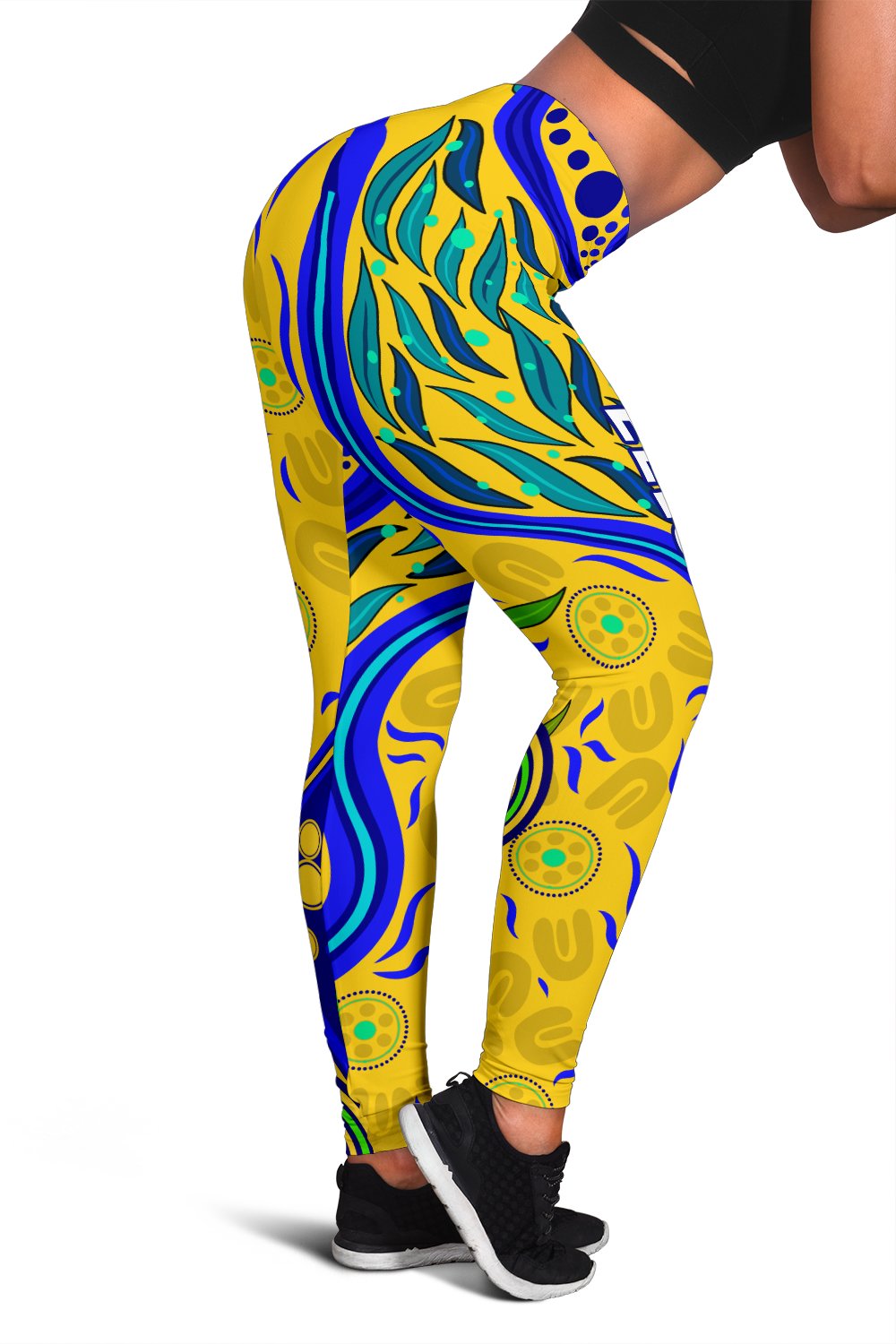 eels-indigenous-special-women-leggings-version-gold