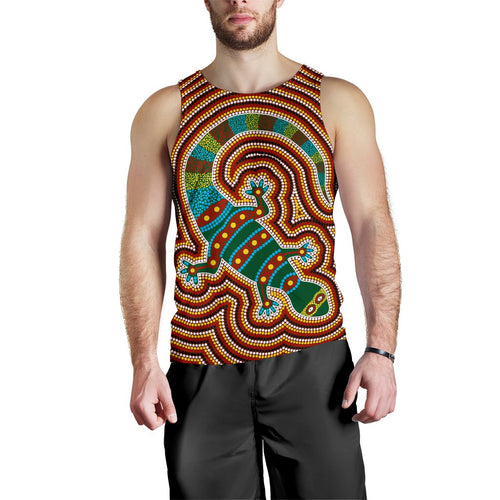 aboriginal-mens-tank-top-lizard-dot-painting-patterns