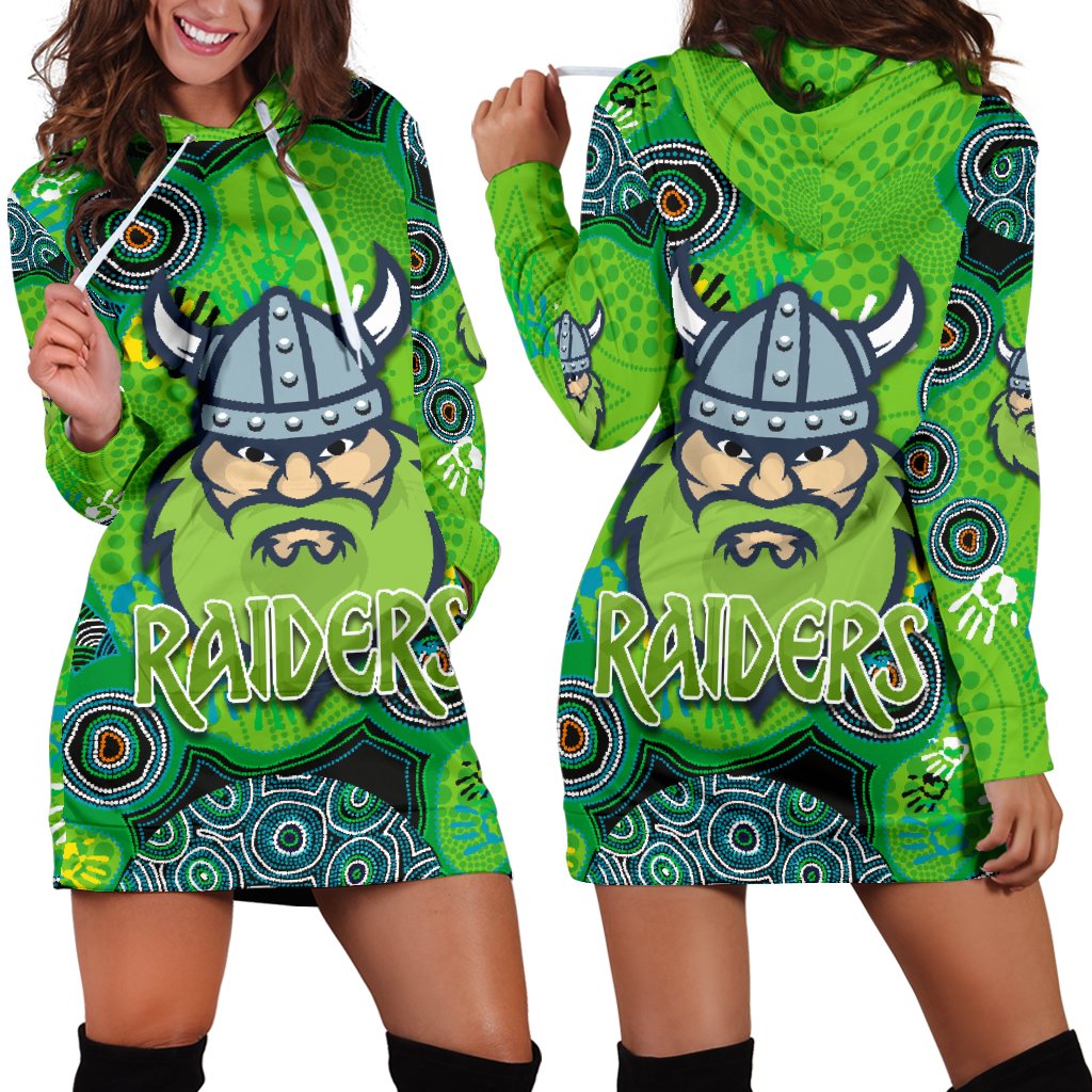 canberra-women-hoodie-dress-raiders-viking-indigenous