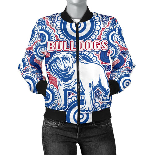 western-womens-bomber-jacket-bulldogs-simple-indigenous