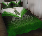 quilt-bed-set-nz-maori-manaia-green