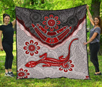 aboriginal-premium-quilt-indigenous-boomerang-and-lizard-art