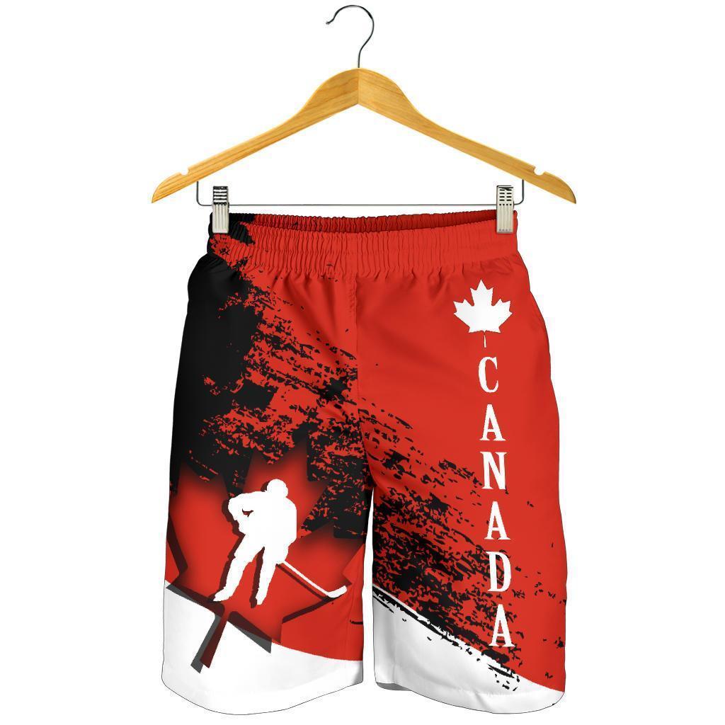 canada-shorts-maple-leaf-hockey