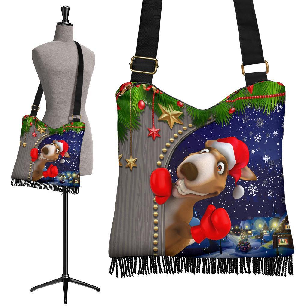 christmas-crossbody-boho-handbag-funny-kangaroo-christmas