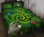 new-zealand-quilt-bed-set-koru-fern-mix-tui-bird-tropical-floral