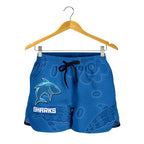 Cronulla Sharks Women Shorts Anzac Country Style - Vibe Hoodie