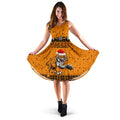 Wests Christmas Women's Dress Tigers Unique Vibes - Orange - Vibe Hoodie
