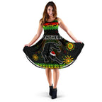 Penrith Panthers Christmas Women's Dress Indigenous - Vibe Hoodie