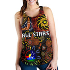 All Stars Indigenous Women's Racerback Tank Naidoc Week 2021 - Vibe Hoodie