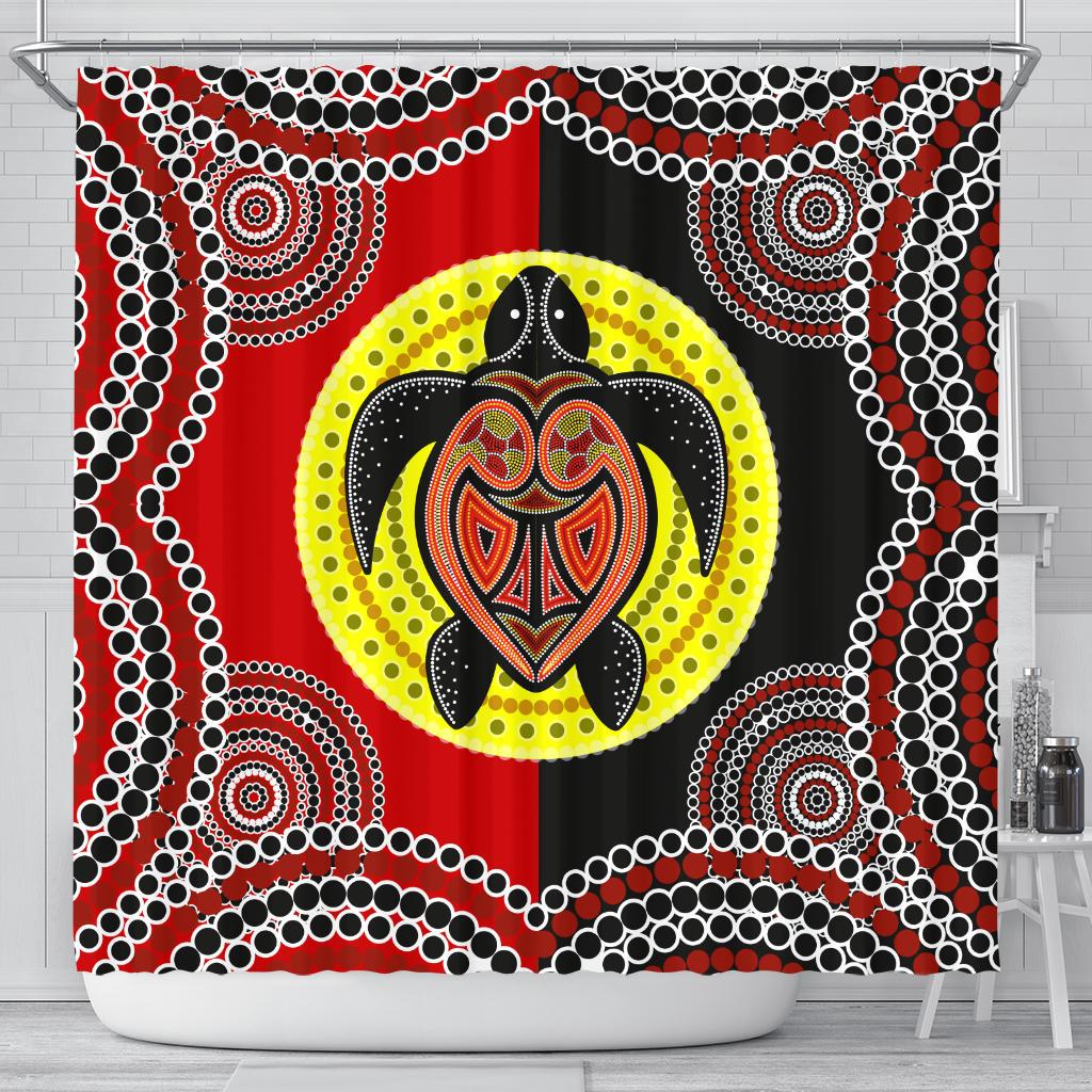 shower-curtain-aboriginal-dot-painting-shower-curtain-turtle