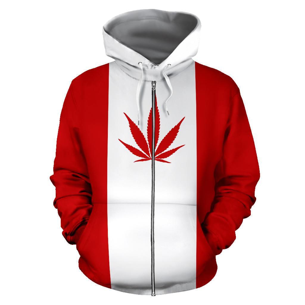 canada-hoodie-weed-flag-zip