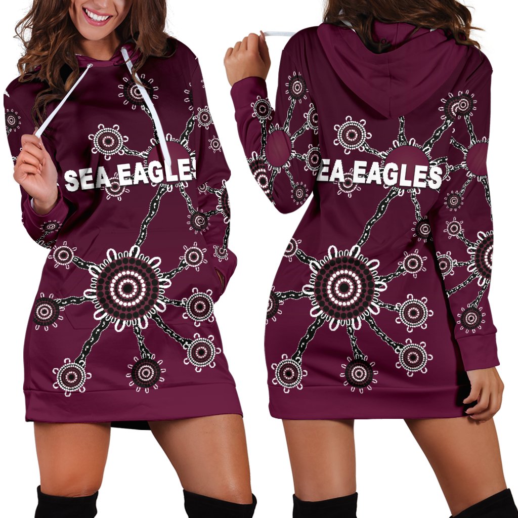 warringah-womens-hoodie-dress-sea-eagles-simple-indigenous