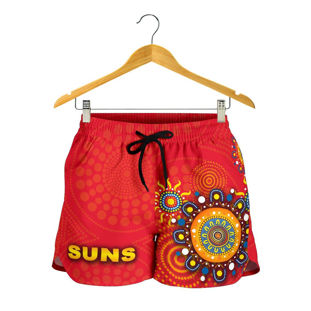Gold Coast Women Shorts Suns Indigenous - Vibe Hoodie