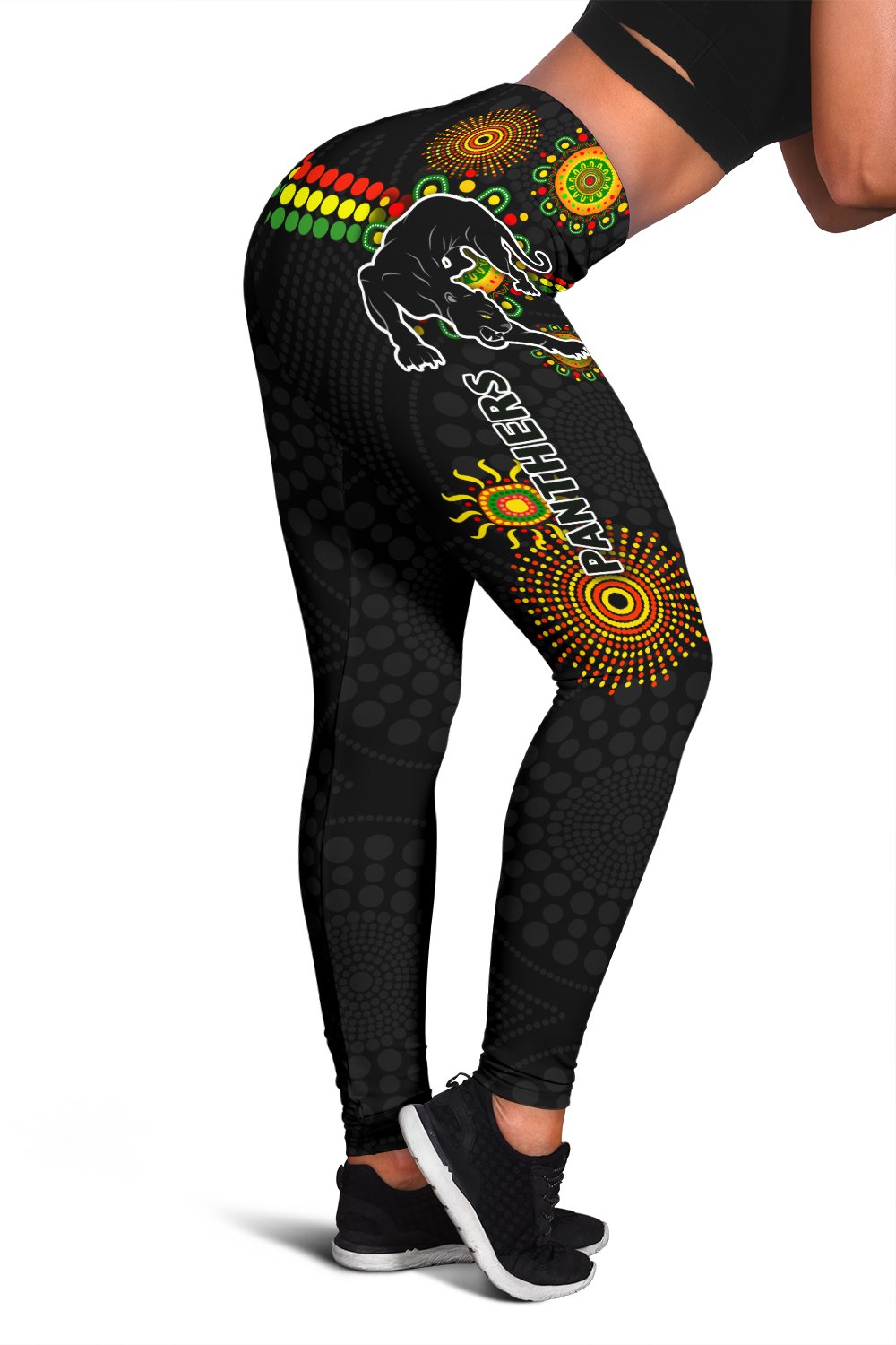 penrith-women-leggings-indigenous-panthers-black