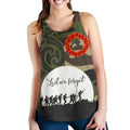 Anzac Maori Women Racerback Tank Camo Lest For Get - Vibe Hoodie