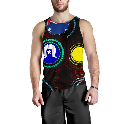 mens-tank-top-aboriginal-dot-painting-flag