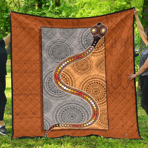 aboriginal-premium-quilt-indigenous-snake