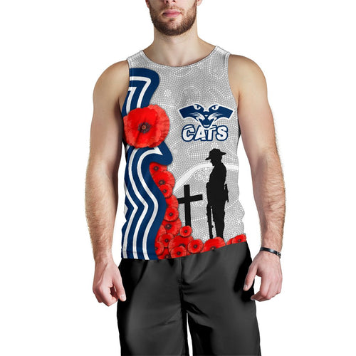 geelong-mens-tank-top-cats-anzac-day-indigenous