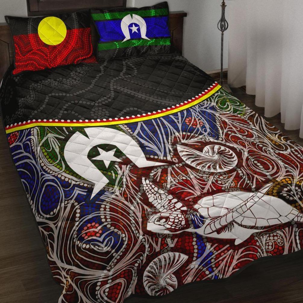 quilt-bed-set-aboriginal-dot-in-naidoc-week-style
