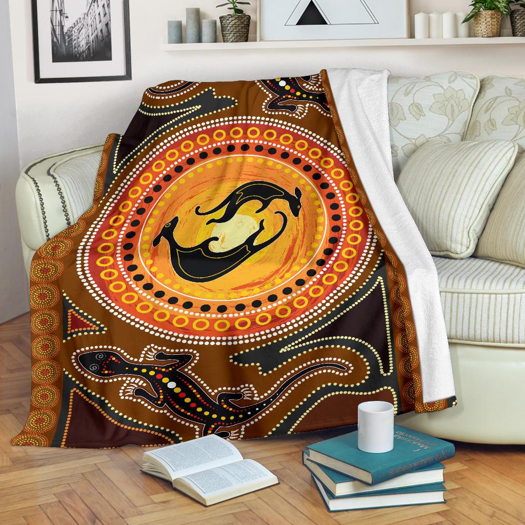 premium-blanket-lizard-kangaroo-dot-pattern