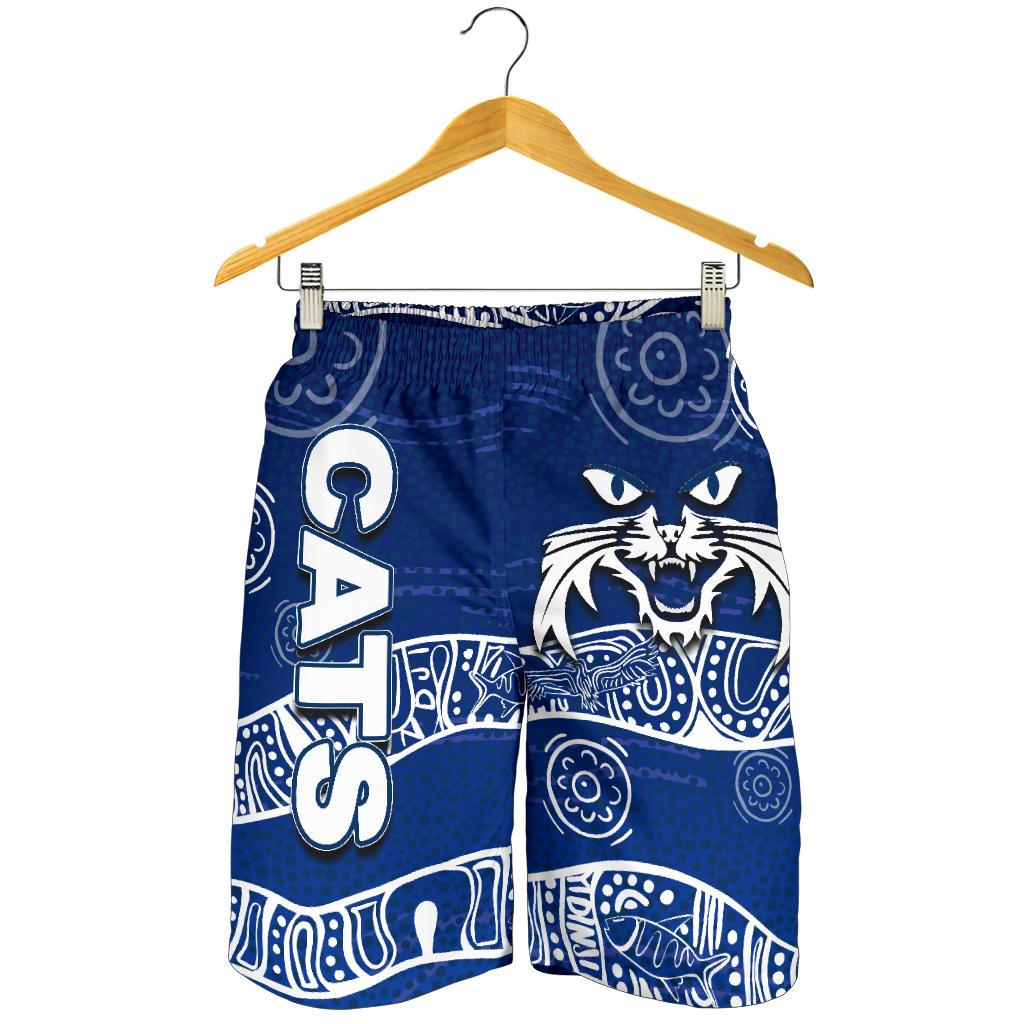 cats-all-over-print-mens-shorts-aboriginal