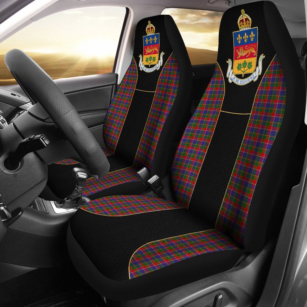 canada-quebec-coat-of-arms-golden-car-seat-covers