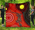 aboriginal-premium-quilt-australia-lizard-dot-painting-art