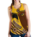 Pride Hawks Women Racerback Tank Hawthorn Indigenous - Vibe Hoodie
