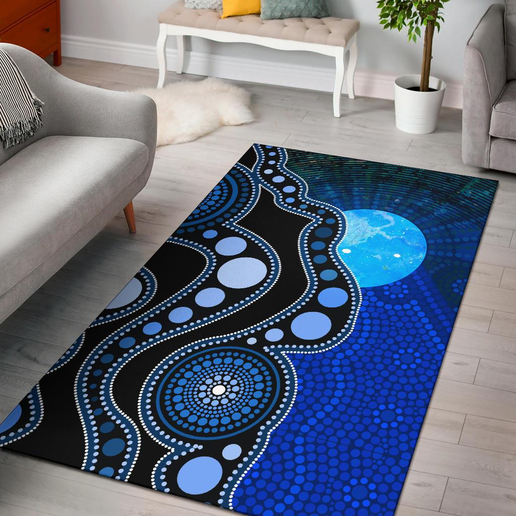 area-rug-australia-indigenous-flag-circle-dot-painting-art-rug