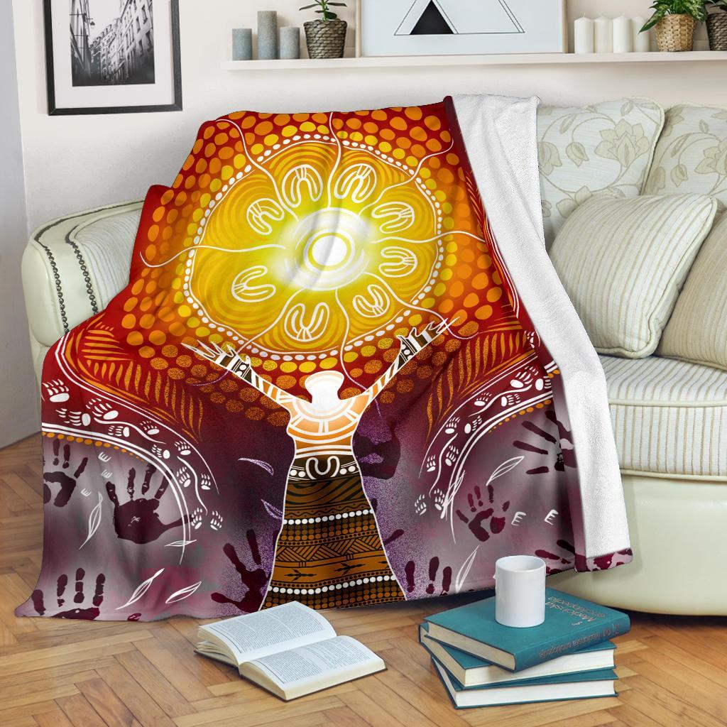 premium-blanket-australian-aboriginal-naidoc-week-because-of-her-we-can