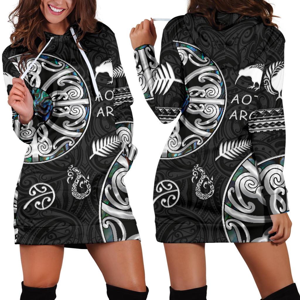 new-zealand-aotearoa-women-hoodie-dress-maori-mangopare-paua-shell