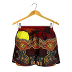 Aboriginal Women's Racerback Tank - Australian Indigenous Koala - Vibe Hoodie