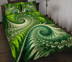 new-zealand-quilt-bed-set-koru-fern-quilt-and-pillow-cover-abstract-style