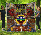 custom-text-the-land-owns-us-premium-quilt