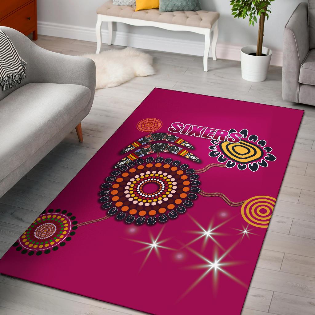 sydney-area-rug-sixers-indigenous-magenta