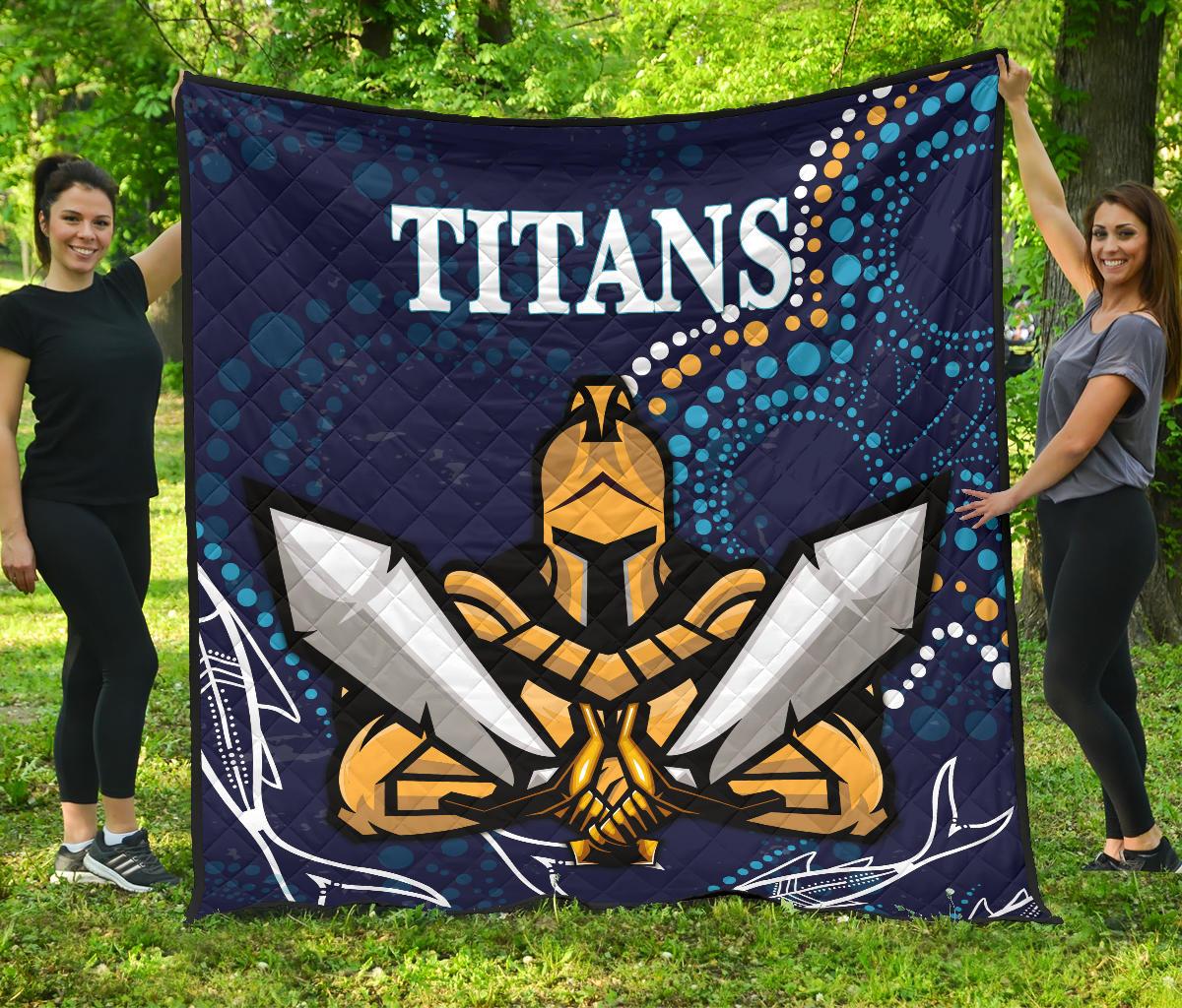 gold-coast-premium-quilt-titans-gladiator-indigenous