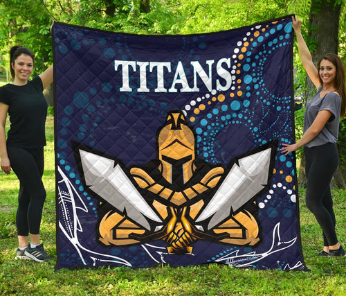 gold-coast-premium-quilt-titans-gladiator-indigenous