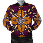 aboriginal-mens-bomber-jacket-flowers-dot-panting-art