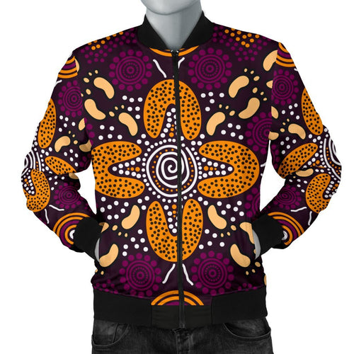 aboriginal-mens-bomber-jacket-flowers-dot-panting-art