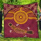 aboriginal-premium-quilt-aboriginal-platypus